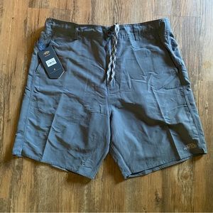 Aftco Everyday Shorts Size 34 Charcoal NWT